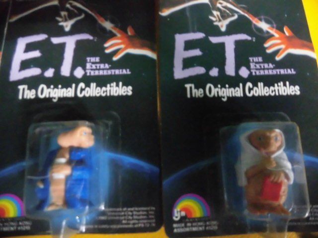 E.T. 輸入品　フィギュア 7体セット　The Original Collectibles Mini E.T. Figure＋Wind Up Toddle Bobble_画像3