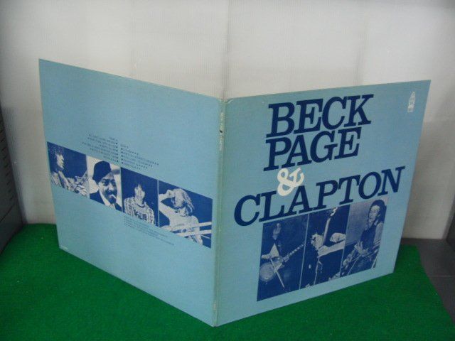 LPレコード Beck Page & ClaptonYX6082_画像1