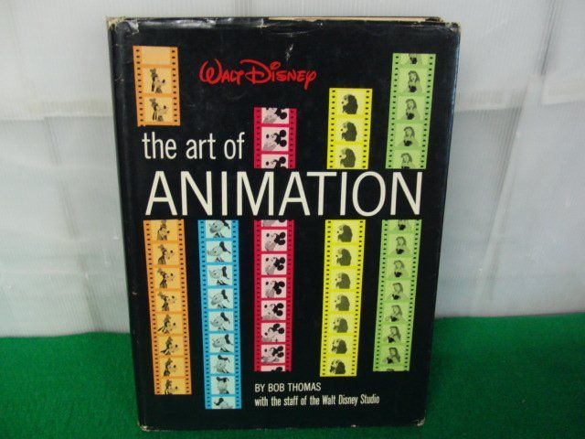 WALT DISNEY the art of ANIMATION BY BOB THOMAS 洋書_画像1