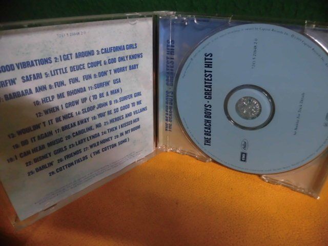 輸入盤CD ザ・ビーチ・ボーイズ The Beach Boys　Greatest Hits_画像2