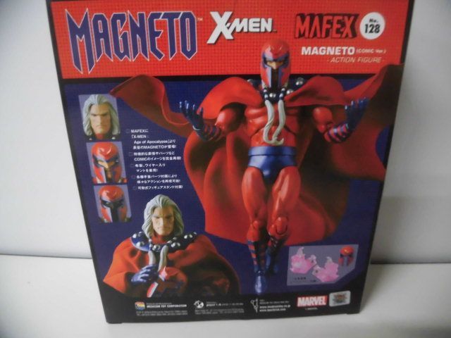 X-MEN MAGNETO マグニートー COMIC Ver.　アクションフィギュア　MAFEX　MARVEL_画像2