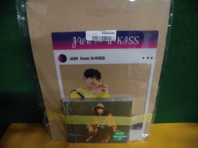 未開封CD　JUN(from U-KISS) 22 DVD付 クリアカード付_画像1