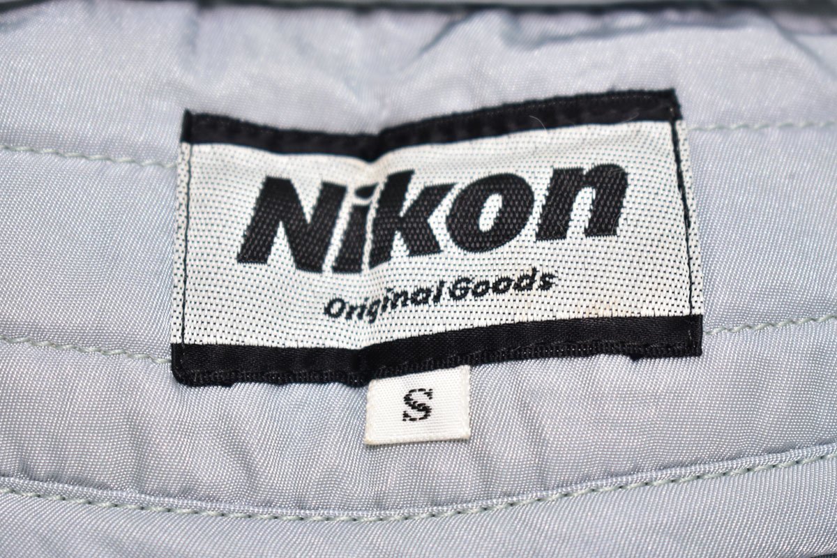  unused tag attaching ni comfort the best light gray S size [Nikon][. shop ][ dead stock ][ nylon made ][ camera man the best ]