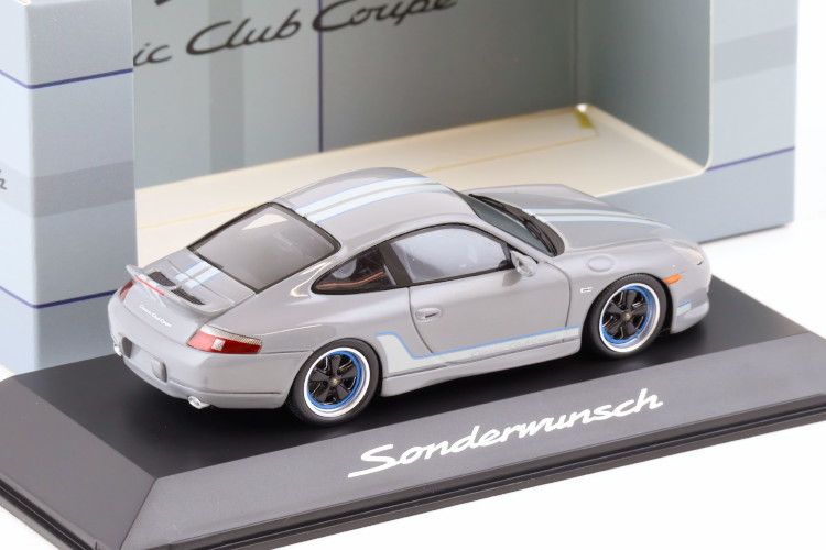 スパーク 1/43 ポルシェ 911 996 クラシック クラブ クーペ Dealer Spark Porsche 911 Classic Club Coupe Sonderwunsch MAP02080022_画像2