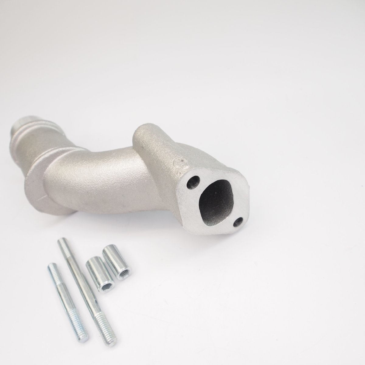 Intake manifold -POLINI 2-stud reed valve- for Vespa 50s 100 ET3 CS=28.5mm (PHBL24) ビッグキャブ用 インマニ ベスパ スモール_画像3