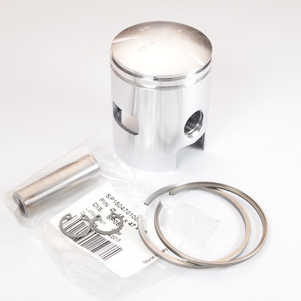 Piston meteor 55.4mm 125 cc 2.O/S for Vespa ET3 PK125S PK125XL ETS ベスパ オーバーサイズピストン_画像1