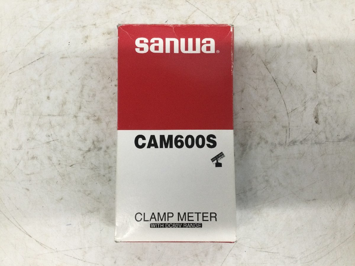 【未使用品】sanwa クランプメータ CAM-600S　ITVIT04PBMC8