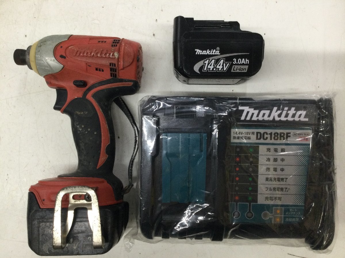 売れ筋新商品 【中古品】makita(マキタ) 14.4v充電式インパクト