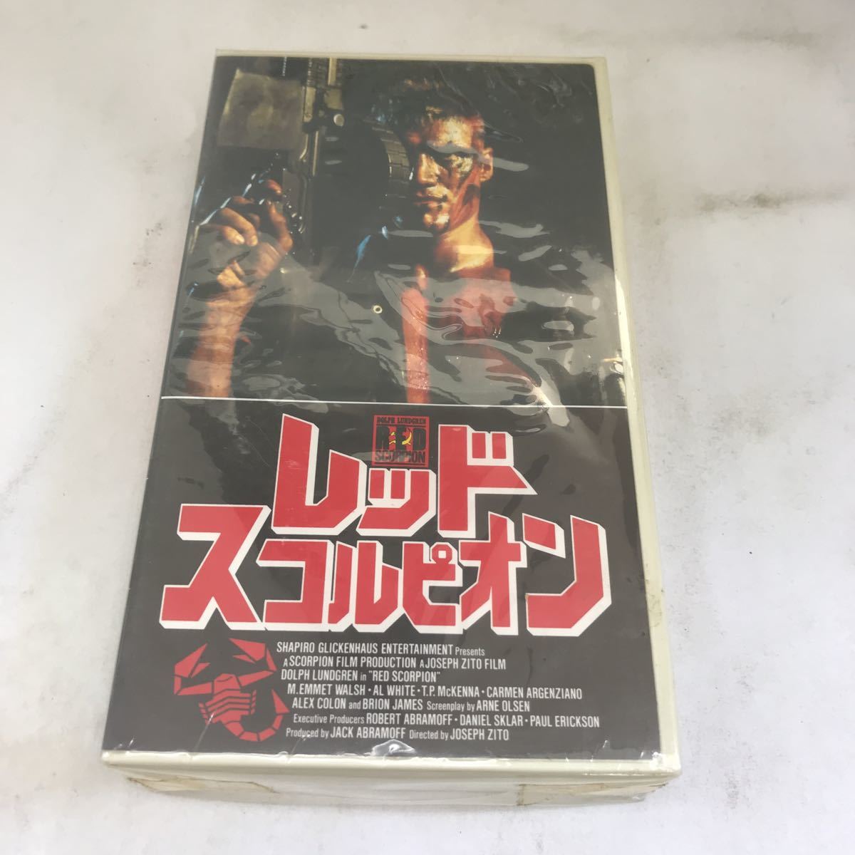 VHS videotape * Western films red skorupi on 