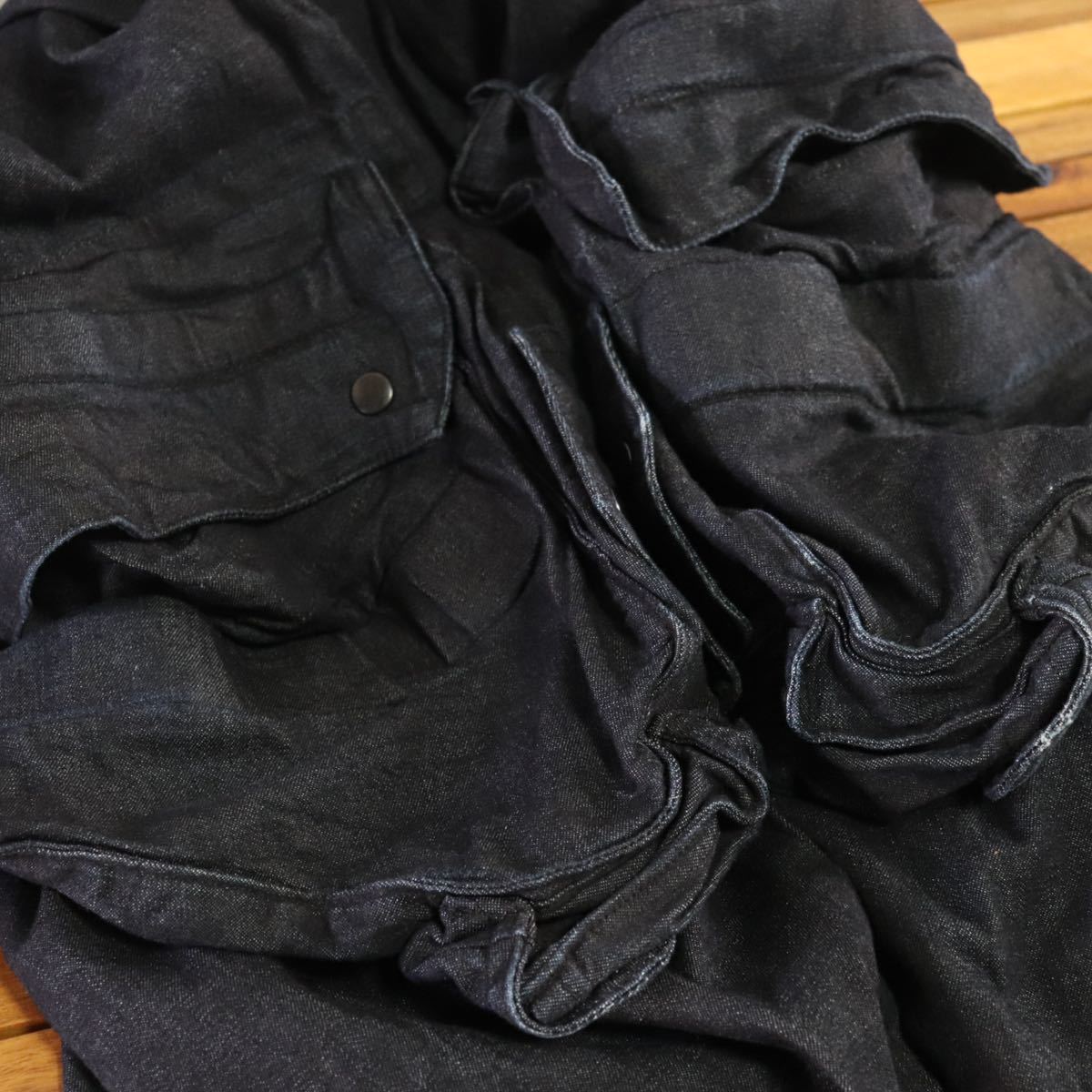 ヤフオク! - 希少【JULIUS】8oz STRETCH DENIM/ガ...