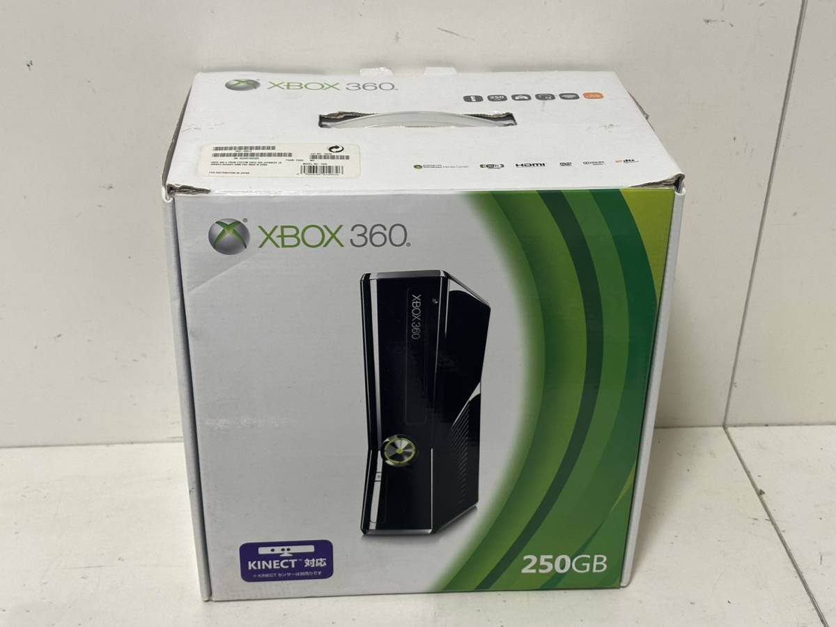 Microsoft Xbox360 S 本体セット】HDD 250GB HDMI端子搭載アダプタ