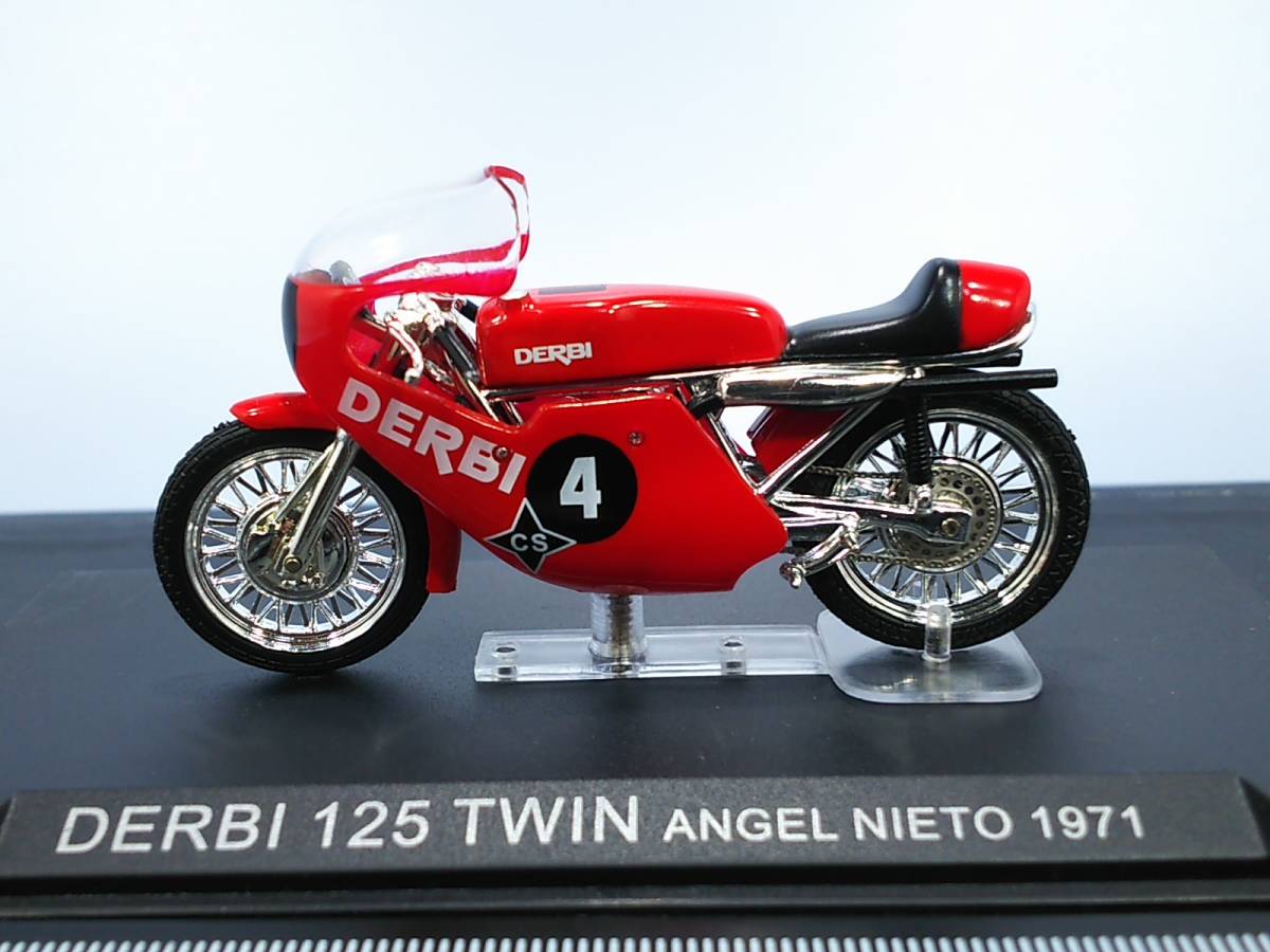 チャンピオンバイク DERBI 125 TWIN ANGEL NIETO 1971 デルビ アンヘル・ニエト・ロルダン 送料410円 同梱歓迎 追跡可 匿名配送_画像2