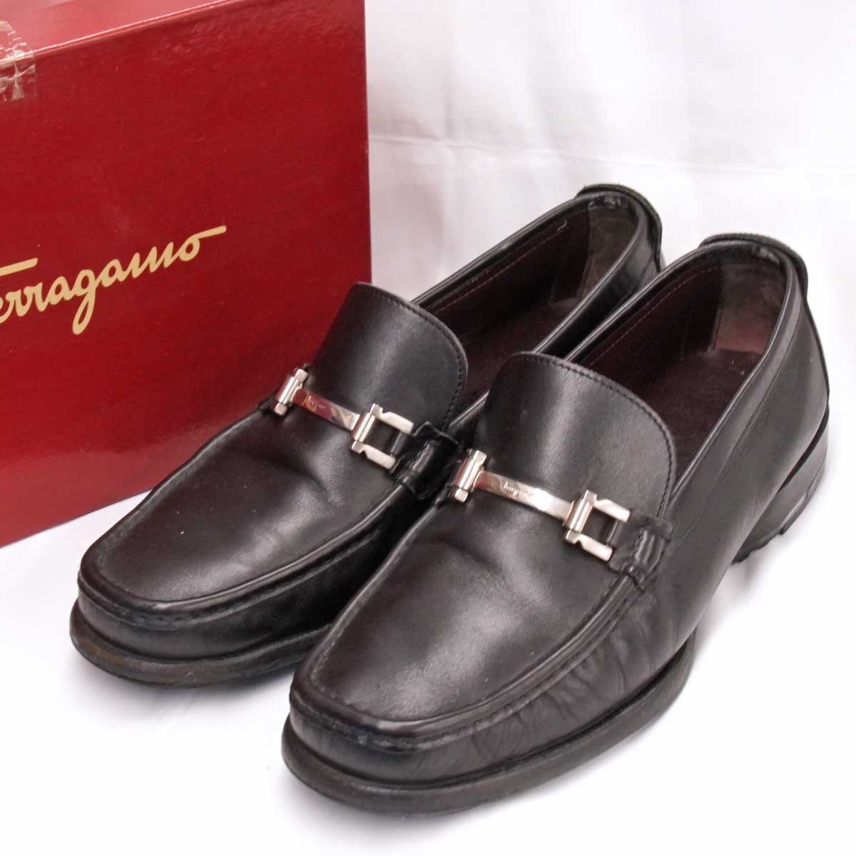 驚きの値段 Ferragamo Salvatore 『USED』 フェラガモ ビジネス