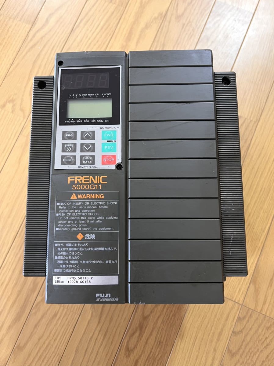【メール便無料】 FUJI 富士電機 インバーター FRN5.5G11S-2 FRENIC 5000G11 3PH 200-230V 5.5kw インバーター発電機