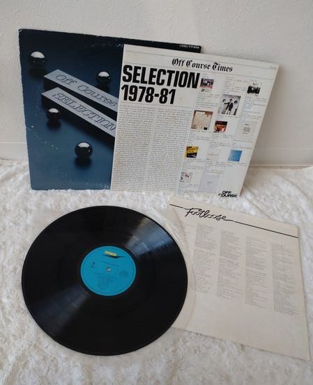 オフコース 小田和正 SELECTION 1978-81 LP レコード 昭和レトロ_画像5