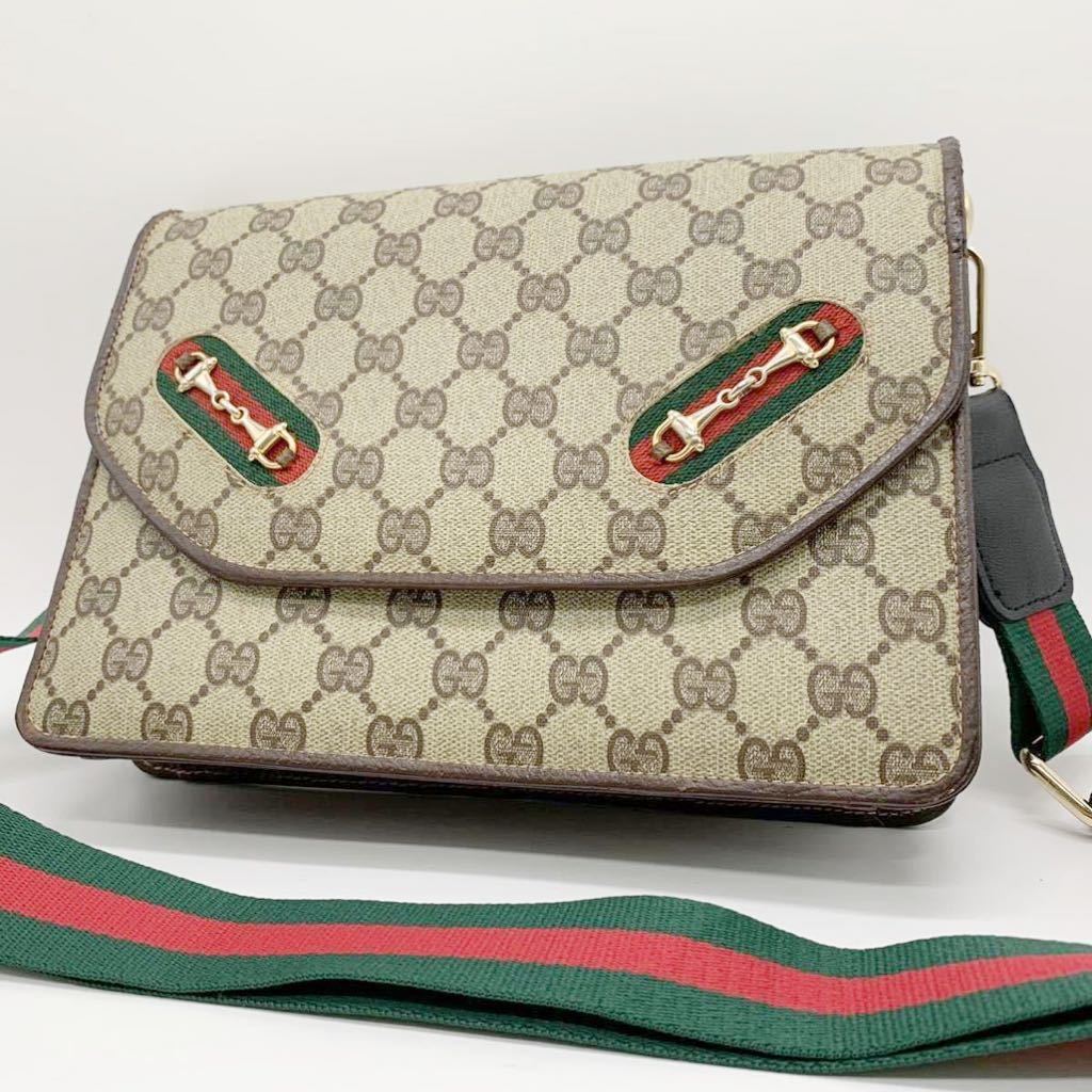 1円 美品 GUCCI オールドグッチ ヴィンテージ シェリーライン GG ロゴ