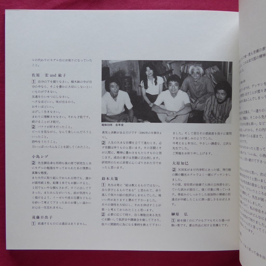 r3【安田誠道画集/非売品/昭和60年・安田誠道遺作顕彰会】川端画学校/新宿洋画研究所/国画会/渋谷洋画人体研究所設立_画像10