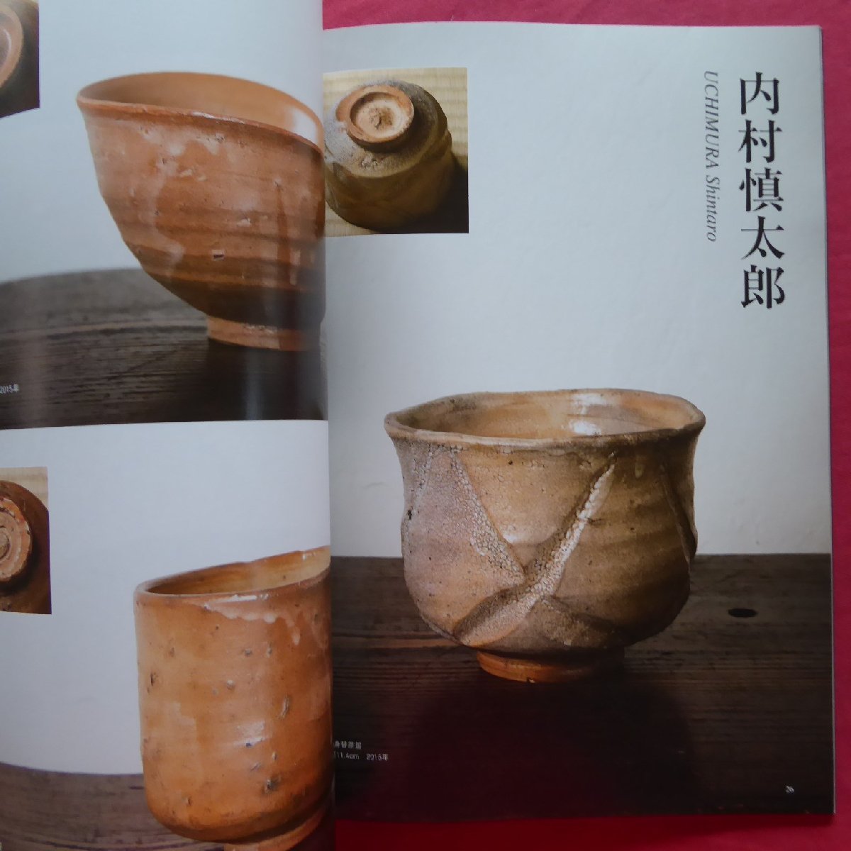 z30/. art No.124[ special collection : Karatsu. new century /. part publish *2015 year ][ old Karatsu ] appreciation. hand ./ marks lie inter view : rice field middle . next .
