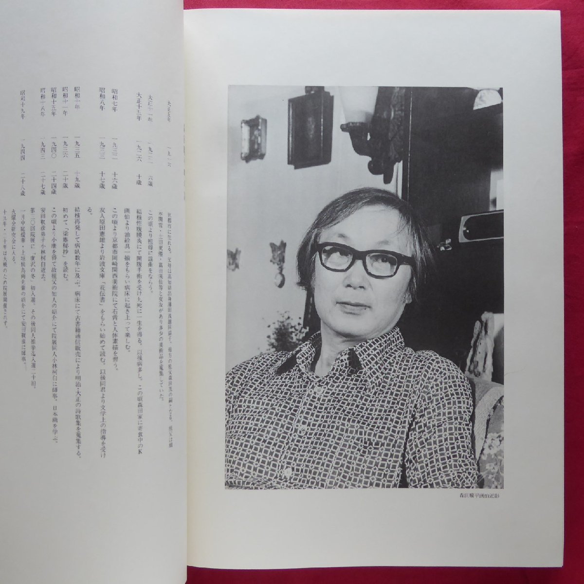 大型m【森田曠平画集/限定900部の内、728番/三彩社・昭和50年】吉村貞司:妖艶と凄絶としての女_画像5