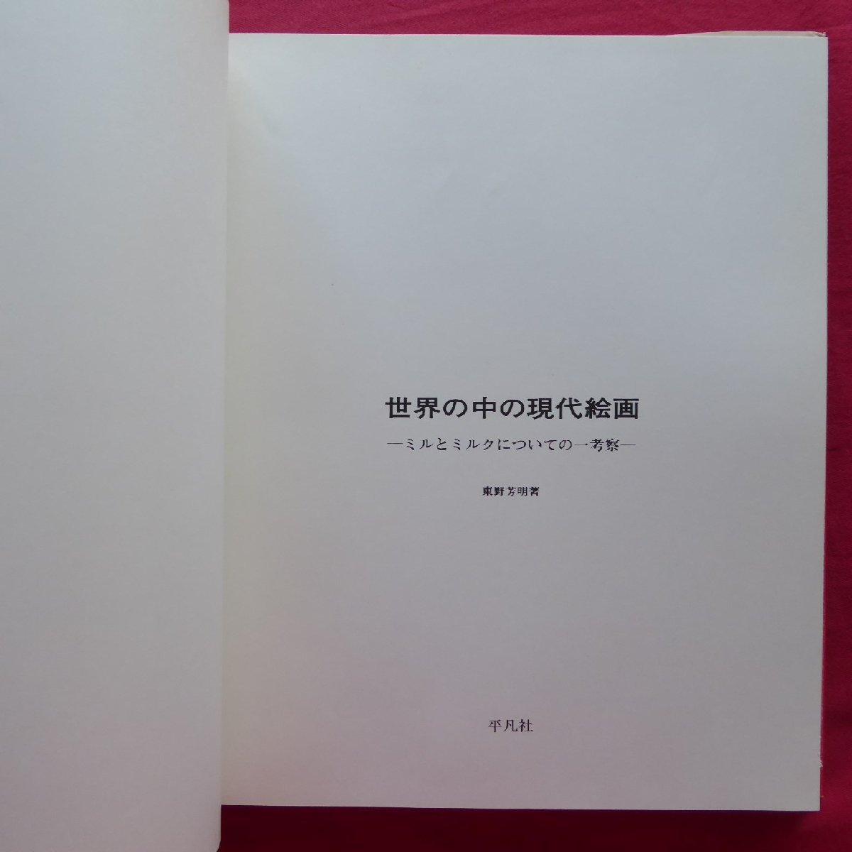 z73/東野芳明著【現代の絵画24-世界の中の現代絵画/平凡社・昭和51年】ナウマン/ソニア/フラナガン/ハミルトン/ポロック_画像4