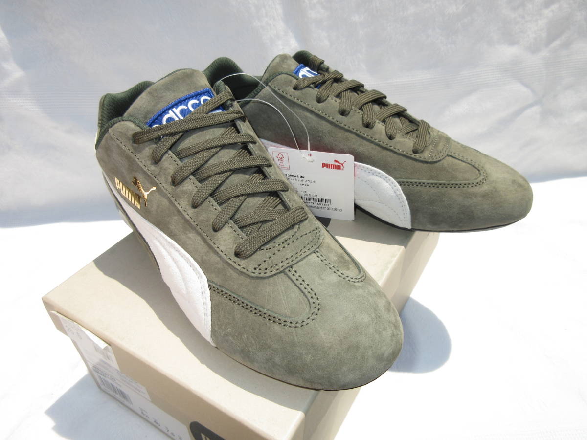 送料無料 新品未使用 箱付 レア PUMA x SPARCO スピードキャット 送料無料 新品未使用 箱付 レア PUMA x SPARCO スピードキャット
