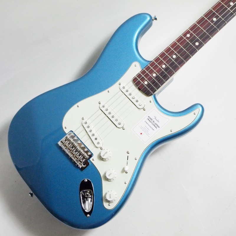 Fender Made in Japan Traditional 60s Stratocaster, Rosewood Fingerboard, Lake Placid Blue【フェンダージャパンストラトキャスター】