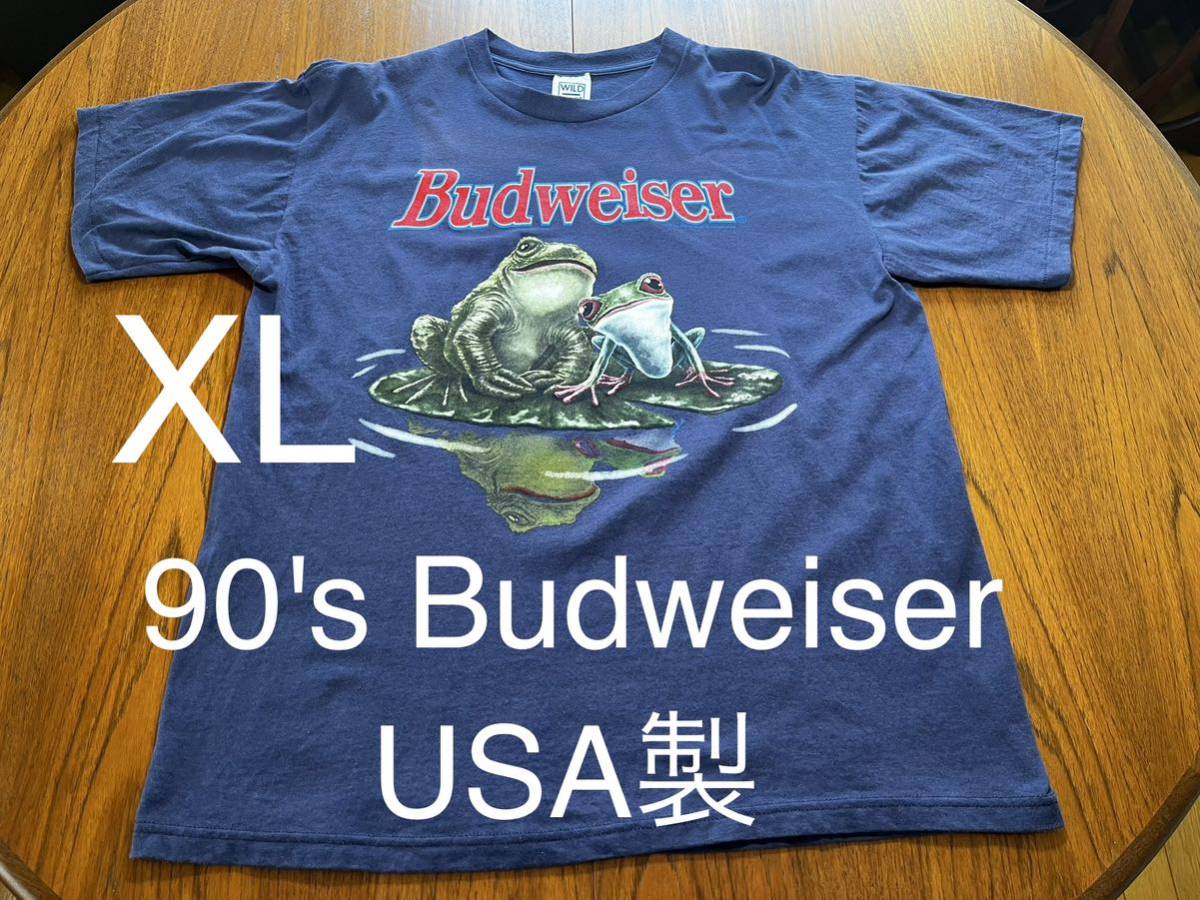 90'sヴィンテージ バドワイザー Tシャツ Budweiser vintage 企業