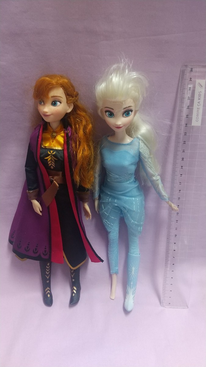 アナと雪の女王 フィギュア ドール 人形 ジャンク ディズニー_画像2
