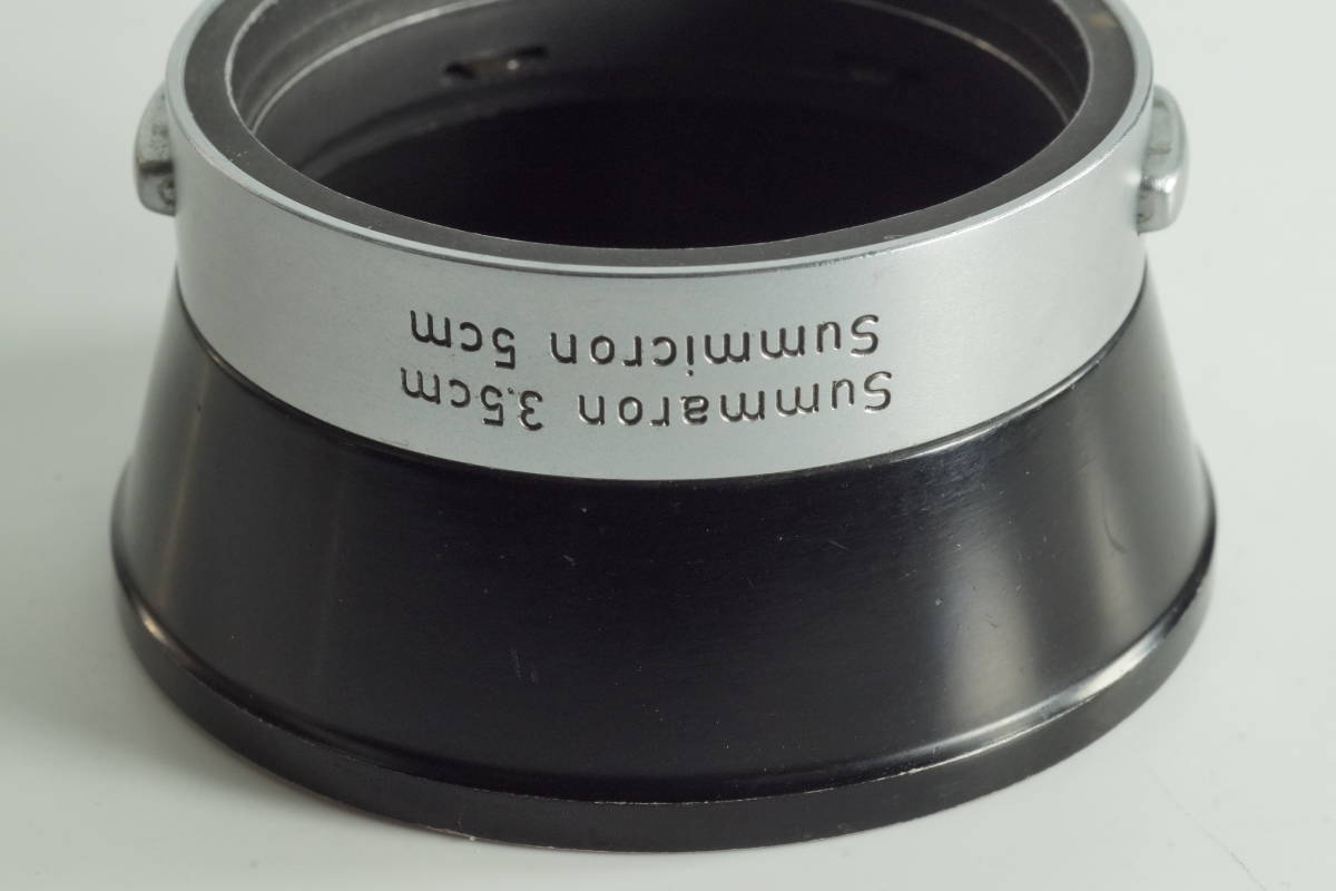 熱い販売 Ernst 5cm Summicron 3.5cm Summaron 370群『おおむねキレイ