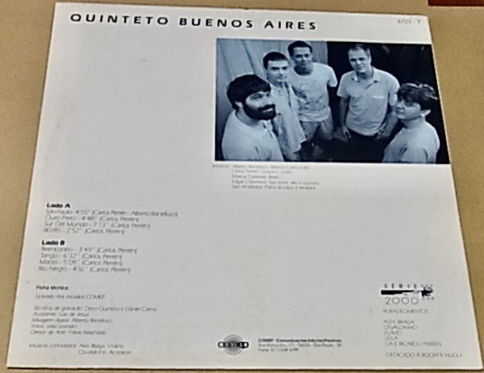 BRA盤オリジ！レア！高純度なトラック並ぶ！詳細不明なオブスキュアなマイナージャズバンドの唯一作！Quinteto Buenos Aires/Same_画像2