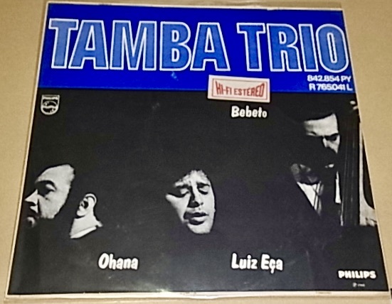 BRA盤オリジ68年！渡米直前、全編通して非常に洗練されたアレンジ～緊張感あふれる美しいコーラスも秀逸なジャズボサ傑作！Tamba Trio/Same