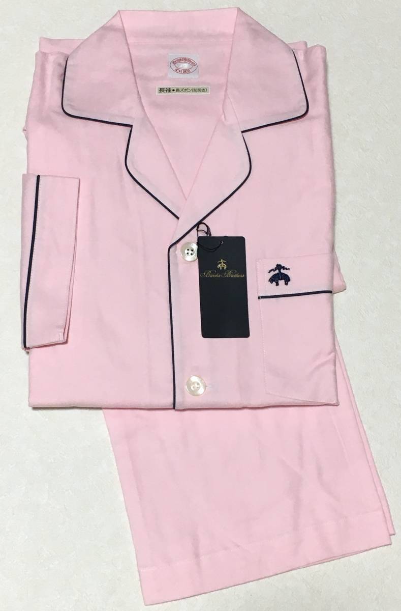 BROOKS BROTHERS　オックスパジャマ 日本製　S　ピンク　ブルックスブラザーズ　定価14.300円_画像2