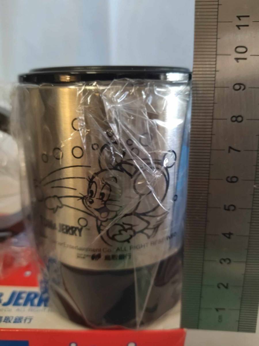 正規 非売品 鳥取銀行 トムとジェリー 蓋付き ステンレス 正規 非売品 鳥取銀行 トムとジェリー 蓋付き ステンレス