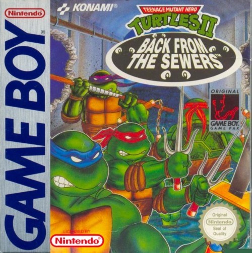★送料無料★北米版 Teenage Mutant Ninja Turtles 2 II ニンジャ タートルズ ゲームボーイアドバンス GAMEBOY ADVANCE