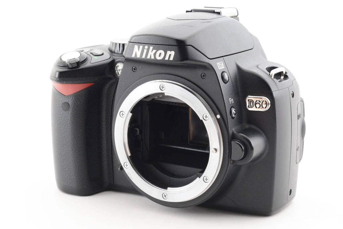 海外限定】 きれいな一品 ニコン Nikon D60 ボディ ♯A4117 ニコン