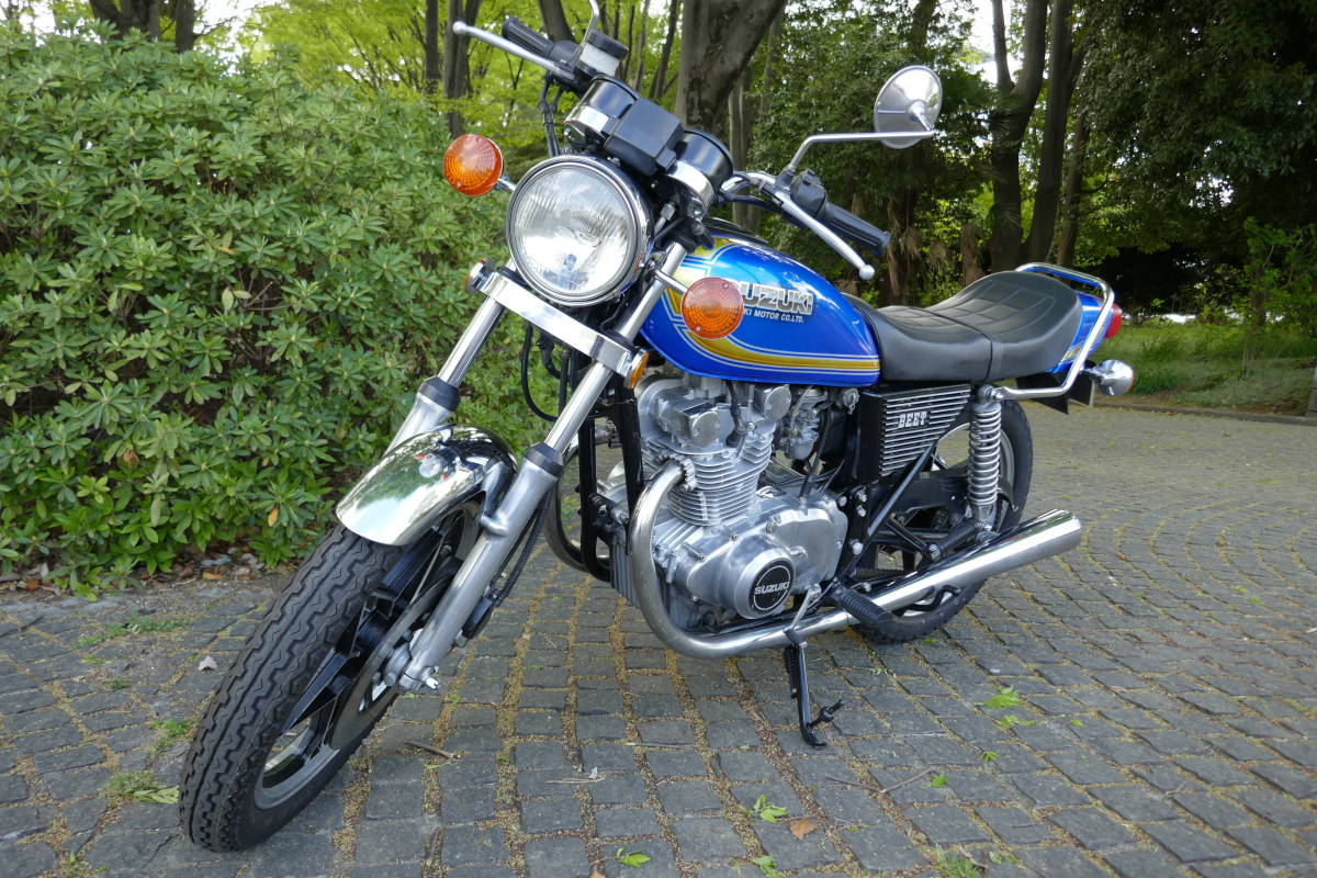 SUZUKI GS400/スズキ GS400(メタリックブルー)　車検付き(令和7年10月まで)～所沢より～