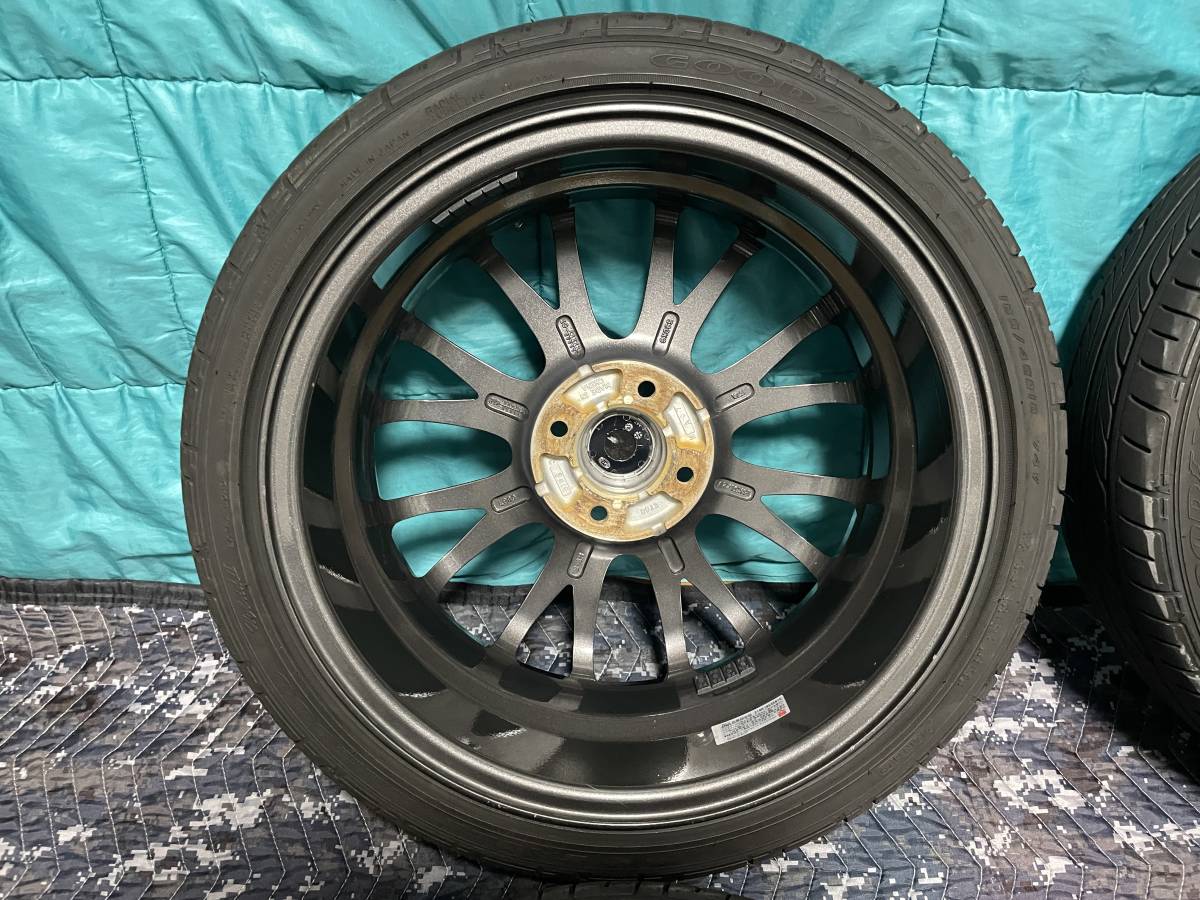 美品 BADX S-HOLD S-8M 16インチ 5.5J +48.0 ガンメタ/リム 美品 BADX S-HOLD S-8M 16インチ 5.5J +48.0 ガンメタ/リム