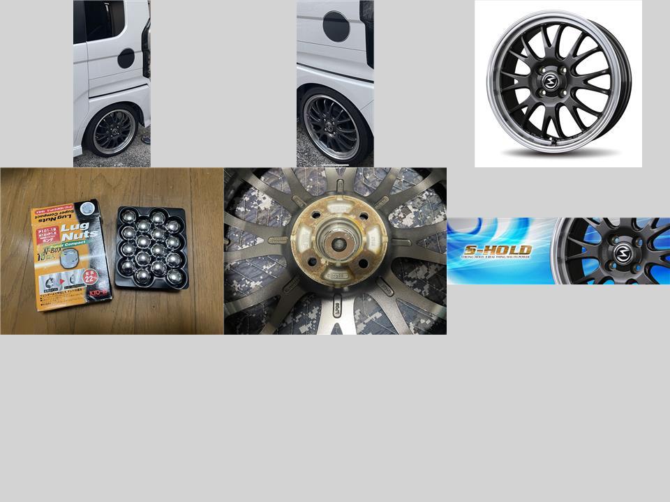 美品 BADX S-HOLD S-8M 16インチ 5.5J +48.0 ガンメタ/リム 美品 BADX S-HOLD S-8M 16インチ 5.5J +48.0 ガンメタ/リム