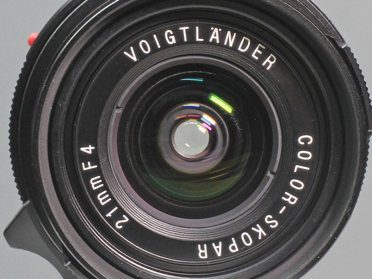 【78】 コシナ フォクトレンダー COLOR SKOPAR 21mm F4Pの画像5