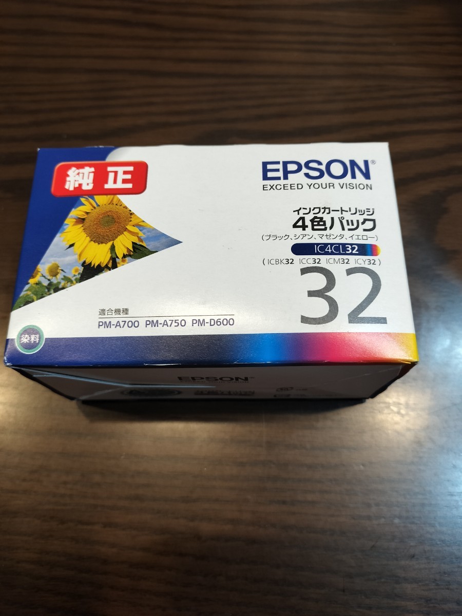 EPSON エプソン 純正インクカートリッジ IC4CL32 4色パック_画像1