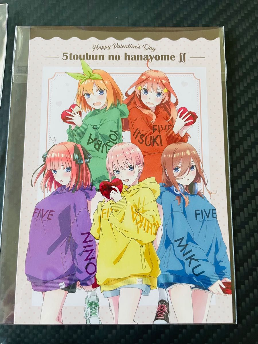 五等分の花嫁 (アトレ秋葉原)アクリルスタンド5種&非売品ポストカードセット