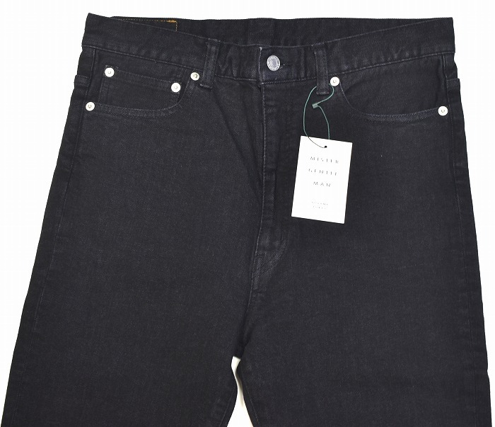 MISTERGENTLEMAN (ミスタージェントルマン) SKINNY DENIM PANTS スキニーデニムパンツ ジーンズ jeans Mr.GENTLEMAN NEW BLACK 32 定番_画像3