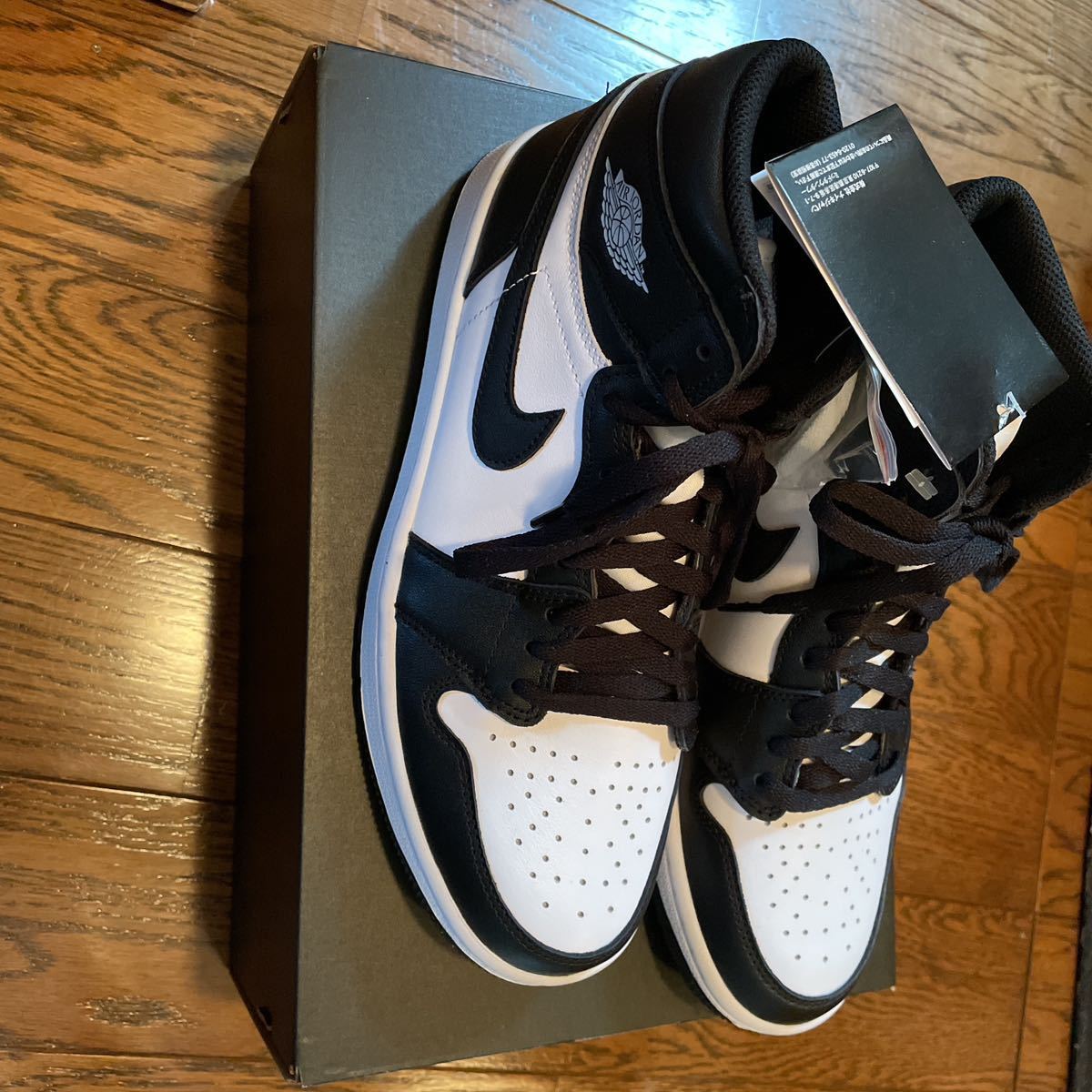 Nike Air Jordan 1 High Golf Panda 26.5cm DQ0660-101 ナイキ ナイキエアジョーダン1 ゴルフ us8.5の画像3