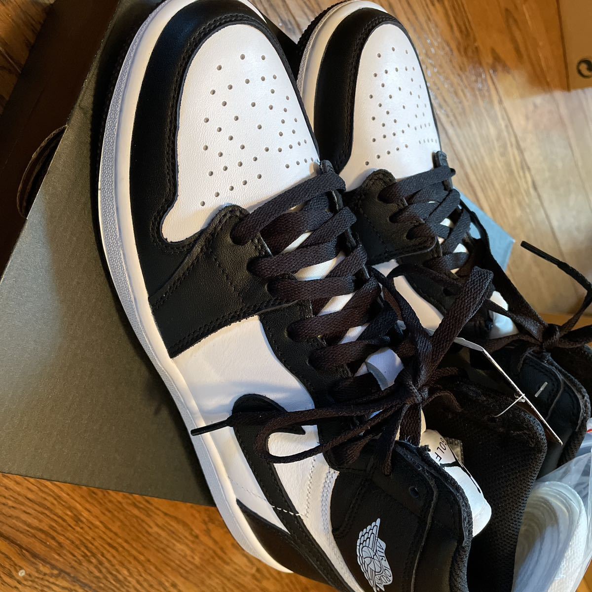 Nike Air Jordan 1 High Golf Panda 26.5cm DQ0660-101 ナイキ ナイキエアジョーダン1 ゴルフ us8.5の画像9