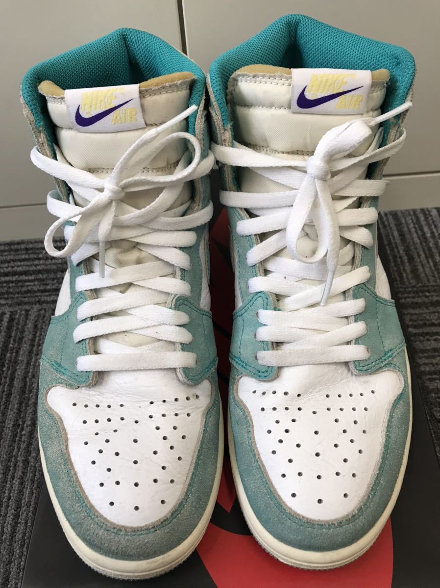 NIKE AIR JORDAN RETRO HIGH OG TURBO GREEN 555088-311 27.5cm_画像1