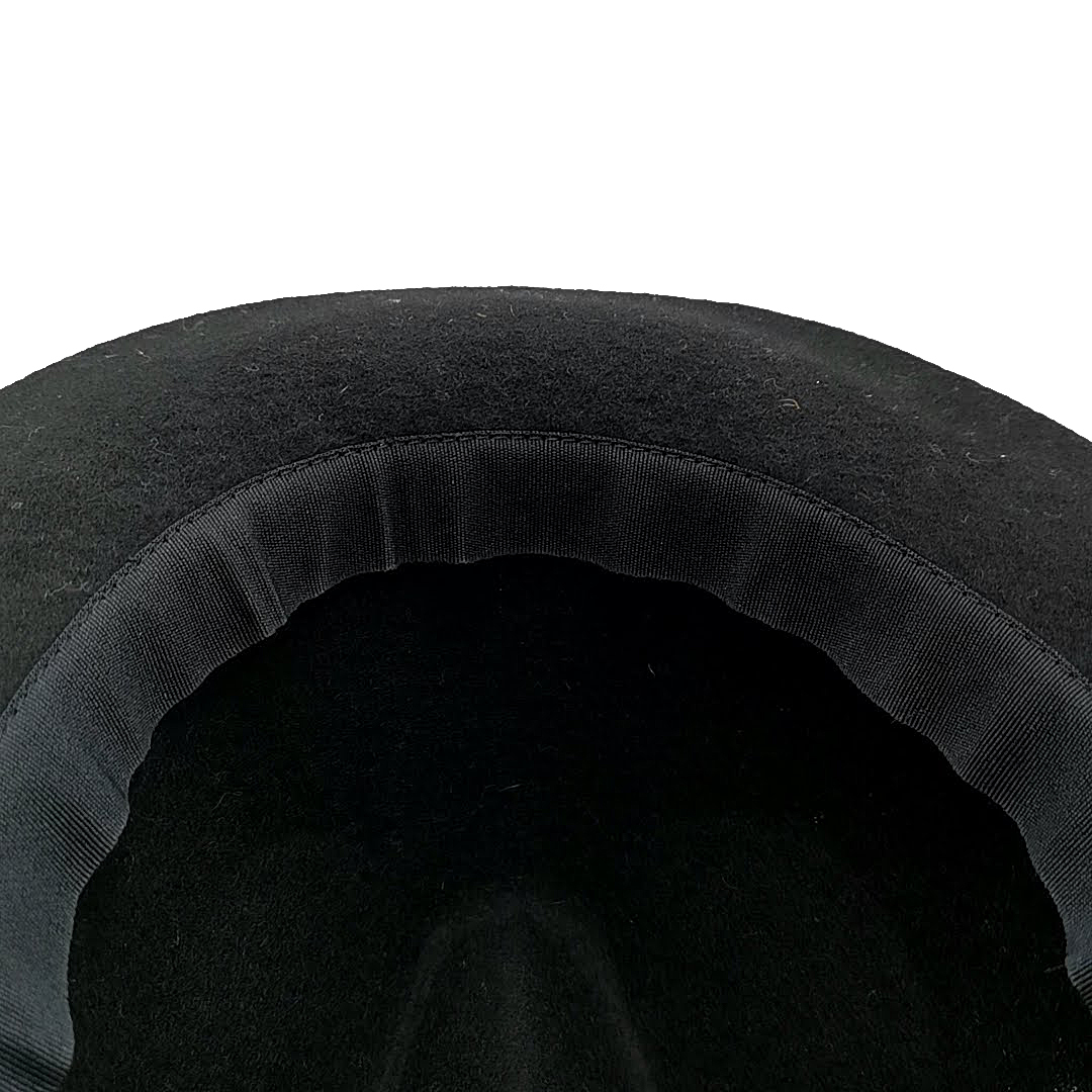 送料無料 バナナリパブリック BANANA REPUBLIC ハット 帽子 中折れハット アンドレア フェルト 黒系 メンズ_画像9