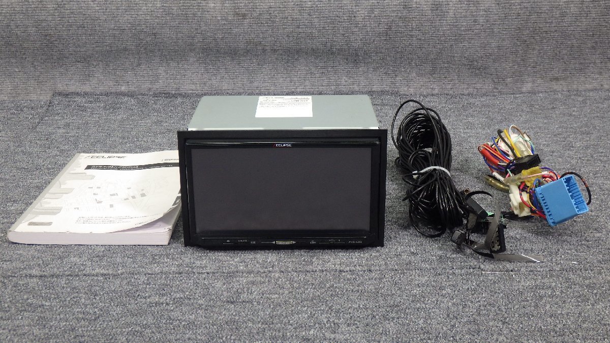107 社外 メモリーナビ ECLIPSE AVN-G03 フルセグ DVD CD FM AM 地図
