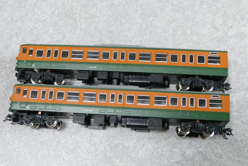 クハ115-1000+1100 KATO 増結用湘南色東北本線高崎線両毛線山陽本線