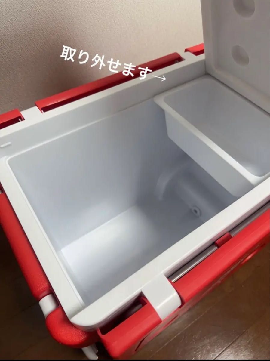 コカコーラ当選品 テーブル チェア付 キャリー クーラーボックス コカコーラ当選品 テーブル チェア付 キャリー クーラーボックス