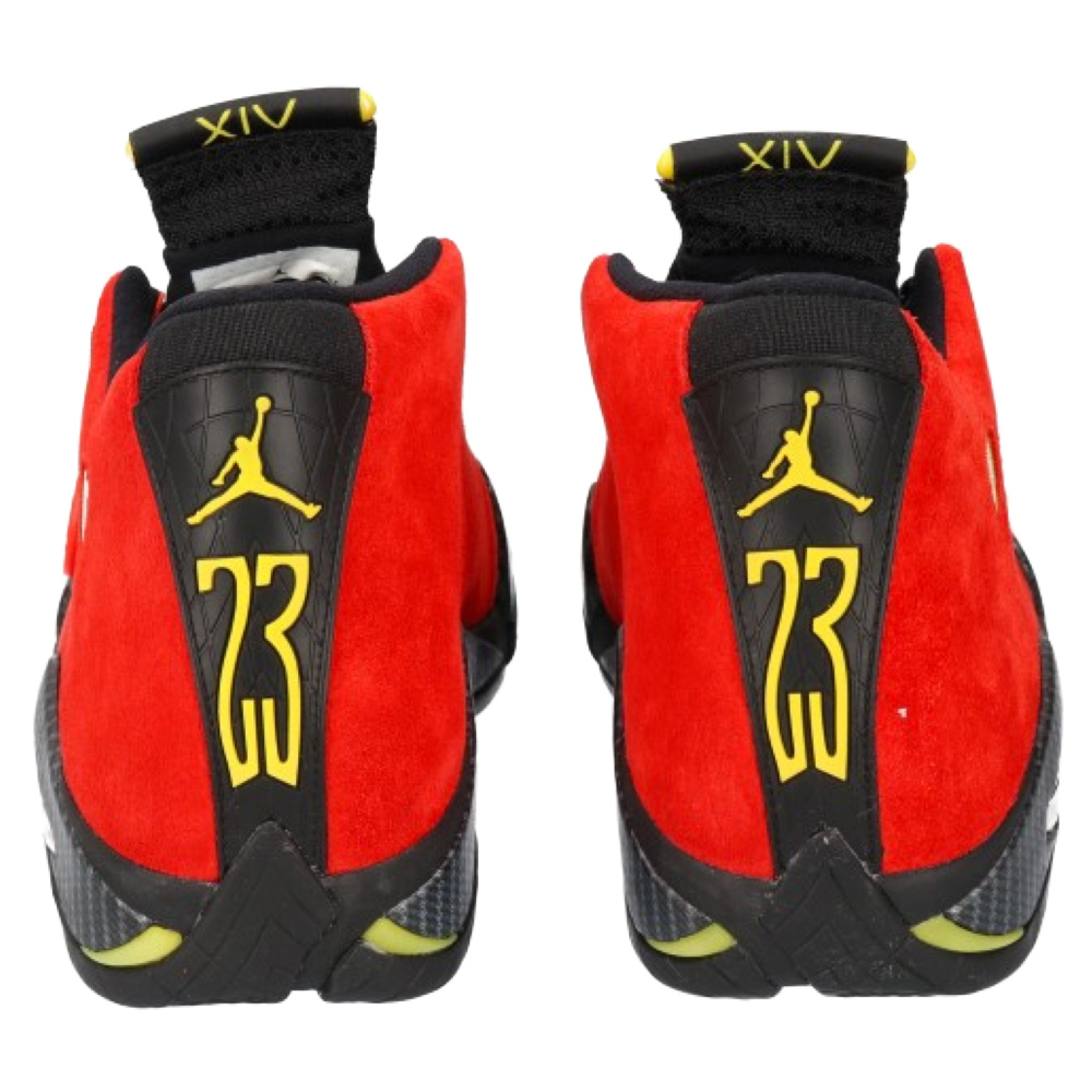 NIKE ナイキ AIR JORDAN 14 RETRO Challenge Red FERRARI エアジョーダン14 チャレンジレッド フェラーリ ハイカットスニーカー US8.5_画像4